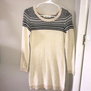 long sleeve sweater dress